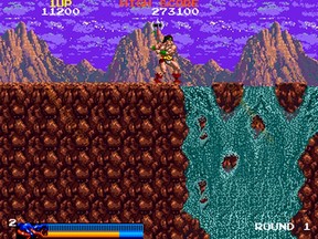 une photo d'Ã©cran de Rastan Saga sur Arcade